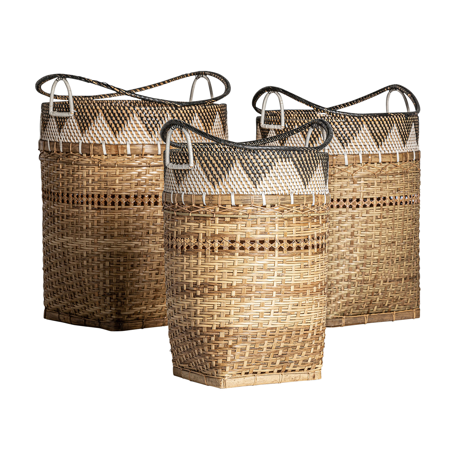 Zircon Clothes Basket (Set Of 3)