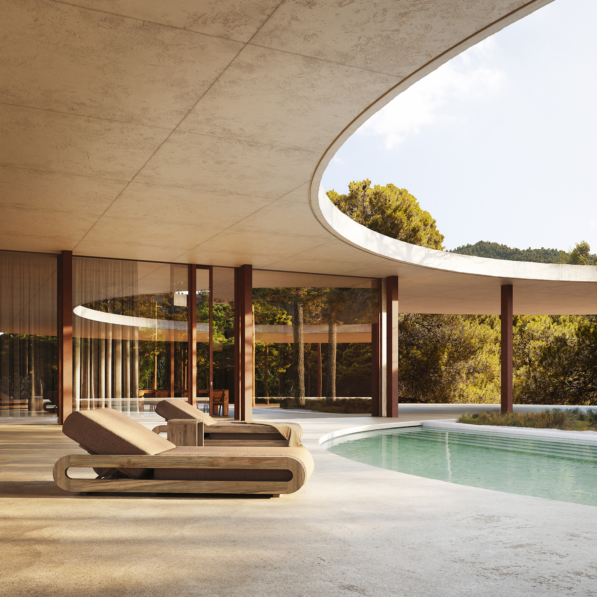 Corvo Deck Chair