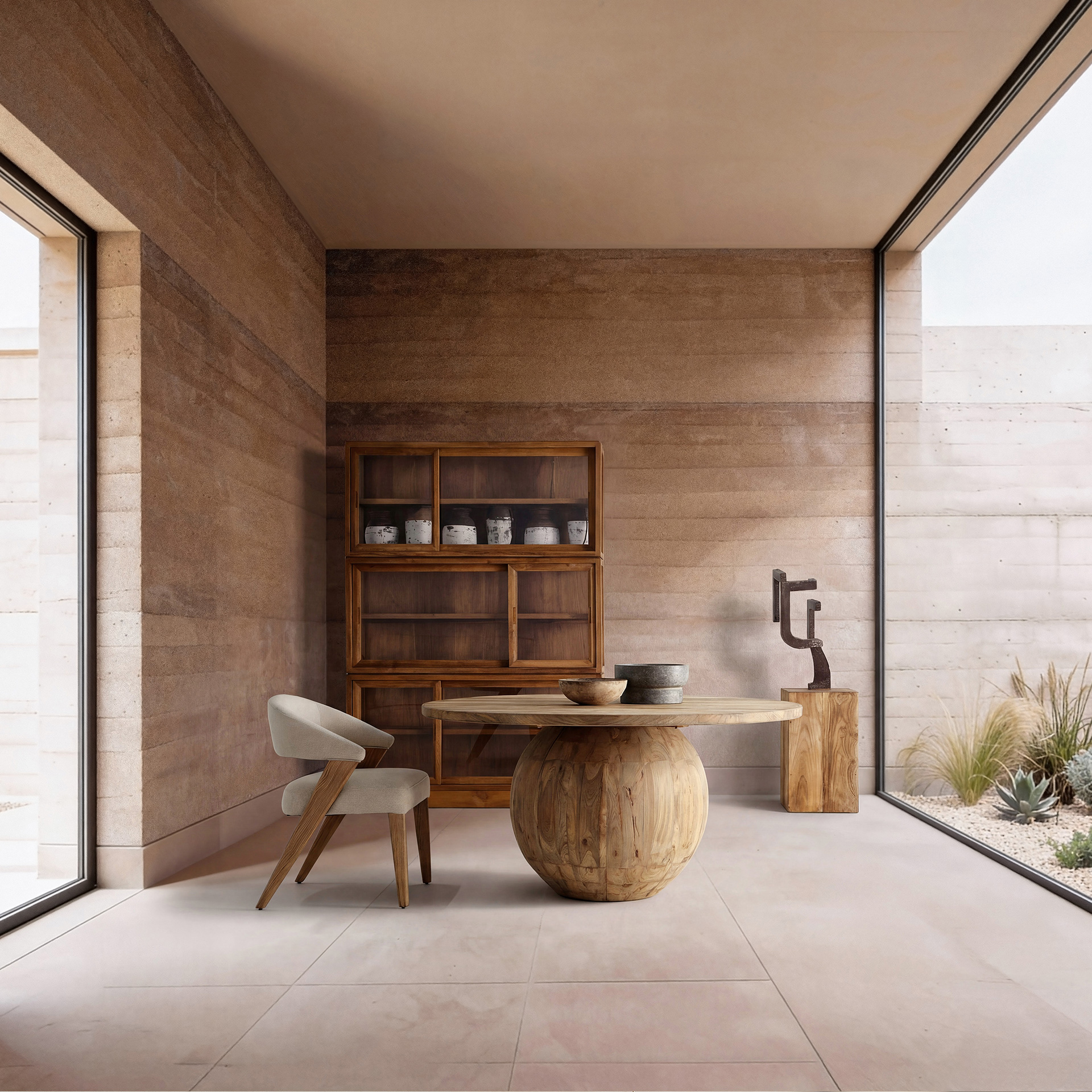 Brian Glass Cabinet